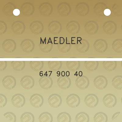 maedler-647-900-40
