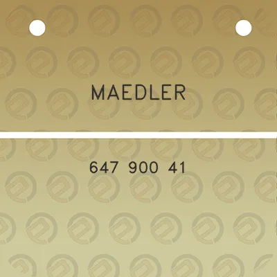 maedler-647-900-41