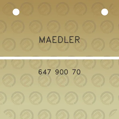maedler-647-900-70