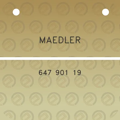 maedler-647-901-19