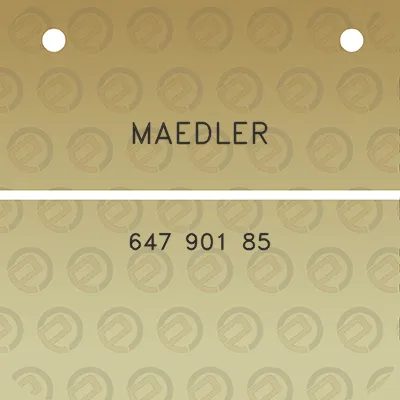 maedler-647-901-85