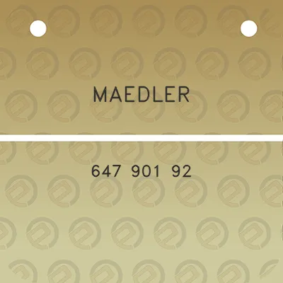 maedler-647-901-92