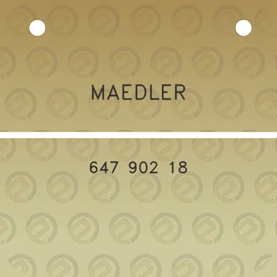 maedler-647-902-18