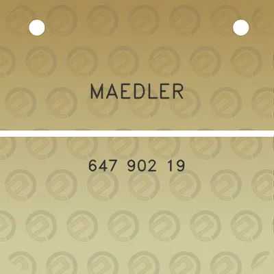 maedler-647-902-19