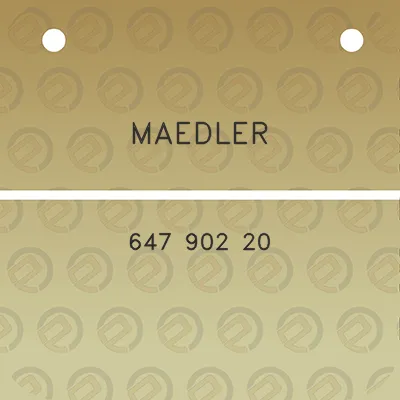 maedler-647-902-20