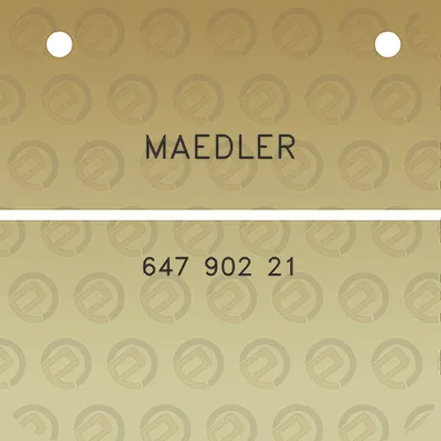 maedler-647-902-21