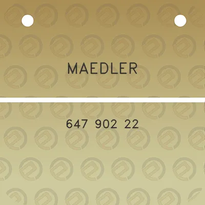 maedler-647-902-22