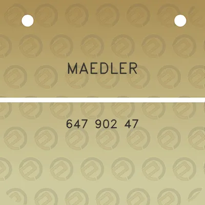 maedler-647-902-47