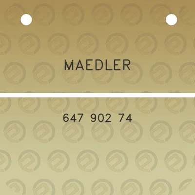 maedler-647-902-74