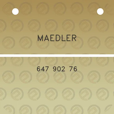 maedler-647-902-76