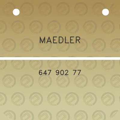 maedler-647-902-77