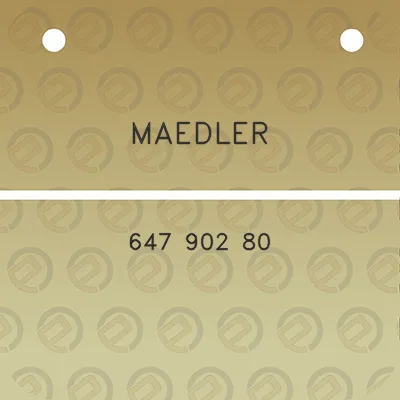 maedler-647-902-80