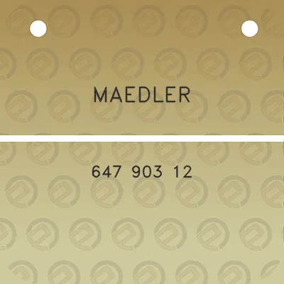 maedler-647-903-12