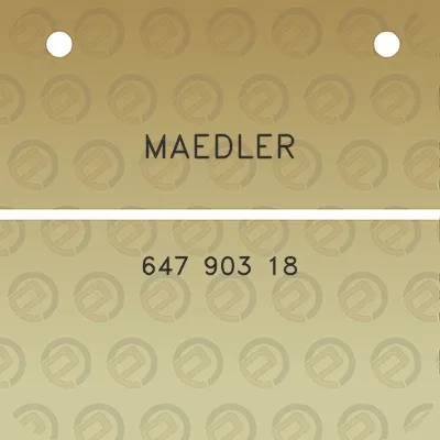 maedler-647-903-18