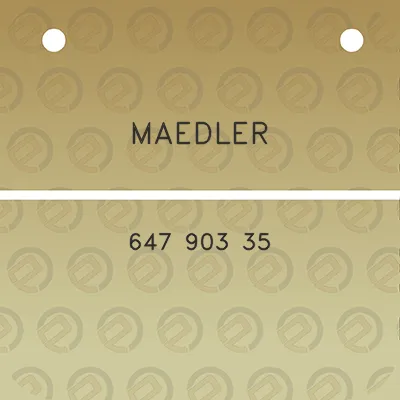 maedler-647-903-35