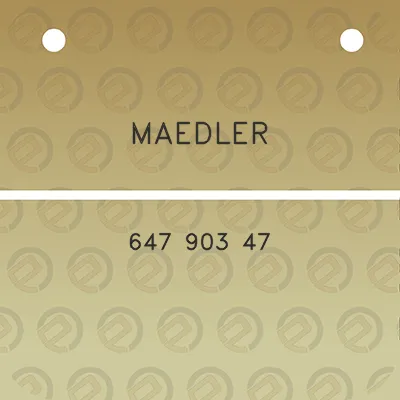 maedler-647-903-47