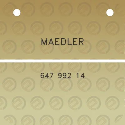 maedler-647-992-14