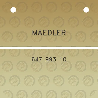 maedler-647-993-10