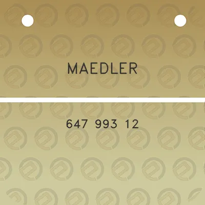 maedler-647-993-12