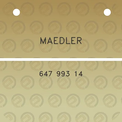 maedler-647-993-14