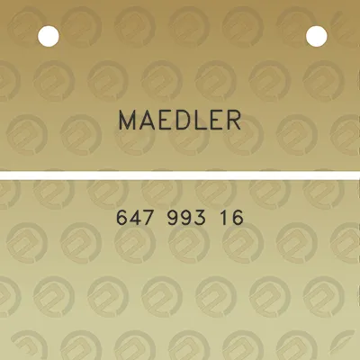 maedler-647-993-16