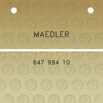 maedler-647-994-10