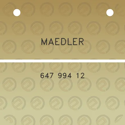 maedler-647-994-12