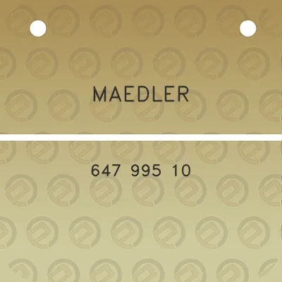 maedler-647-995-10