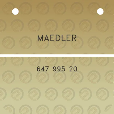 maedler-647-995-20