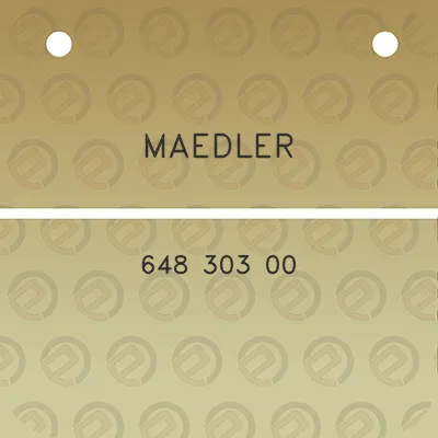 maedler-648-303-00