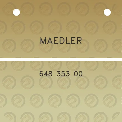 maedler-648-353-00