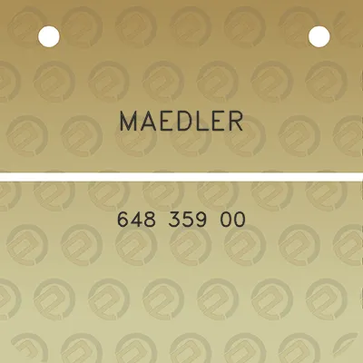 maedler-648-359-00