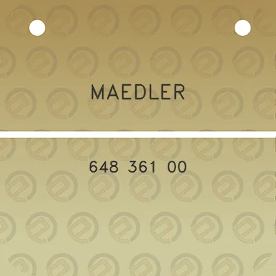 maedler-648-361-00