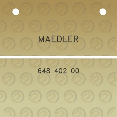 maedler-648-402-00