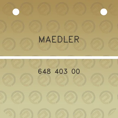 maedler-648-403-00