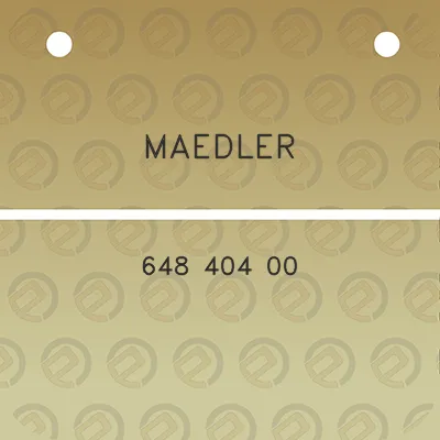 maedler-648-404-00