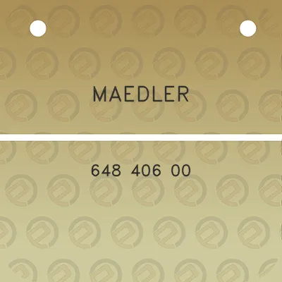 maedler-648-406-00