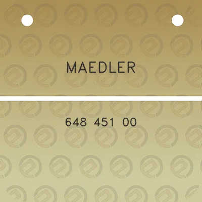 maedler-648-451-00