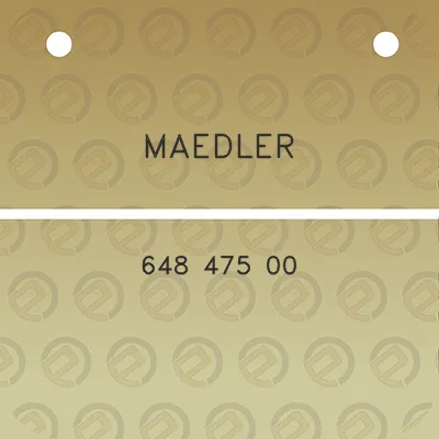 maedler-648-475-00