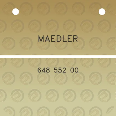 maedler-648-552-00