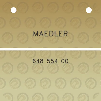 maedler-648-554-00