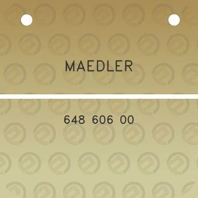 maedler-648-606-00