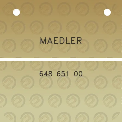 maedler-648-651-00