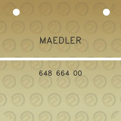 maedler-648-664-00