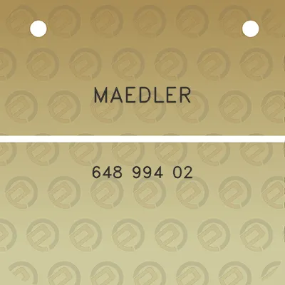 maedler-648-994-02