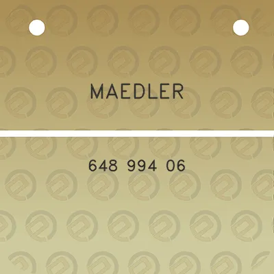 maedler-648-994-06