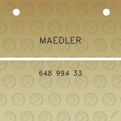 maedler-648-994-33