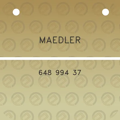 maedler-648-994-37