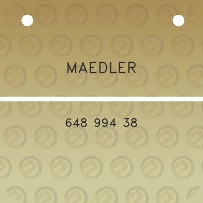 maedler-648-994-38