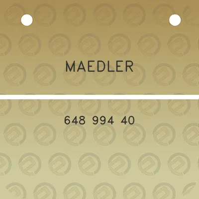 maedler-648-994-40